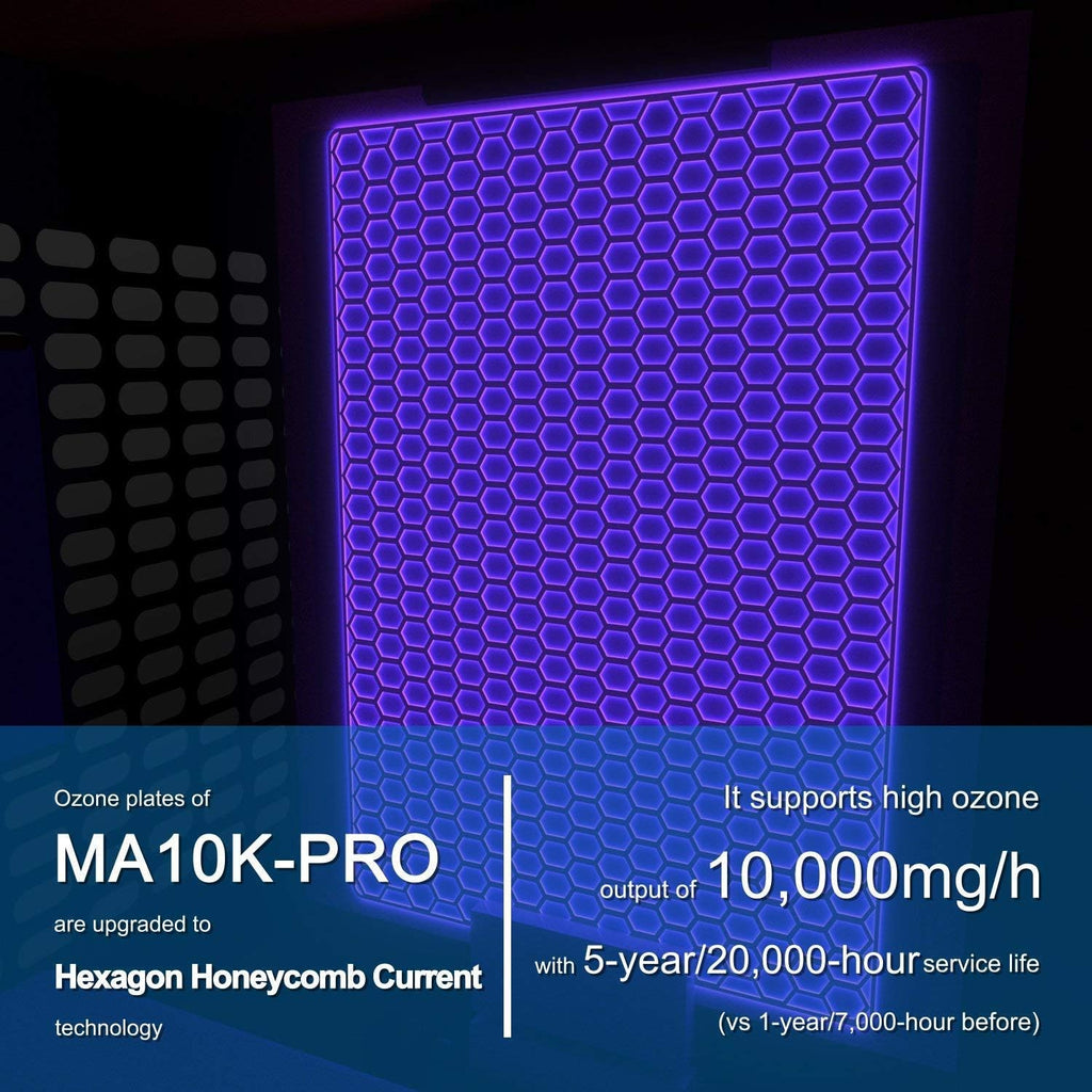 Airthereal Bundle | MA5000 Ozone Generator with 5000mg/h and MA10K-PRO Ozone Generator 10000 mg/h High Capacity O3 Ionizer Machine