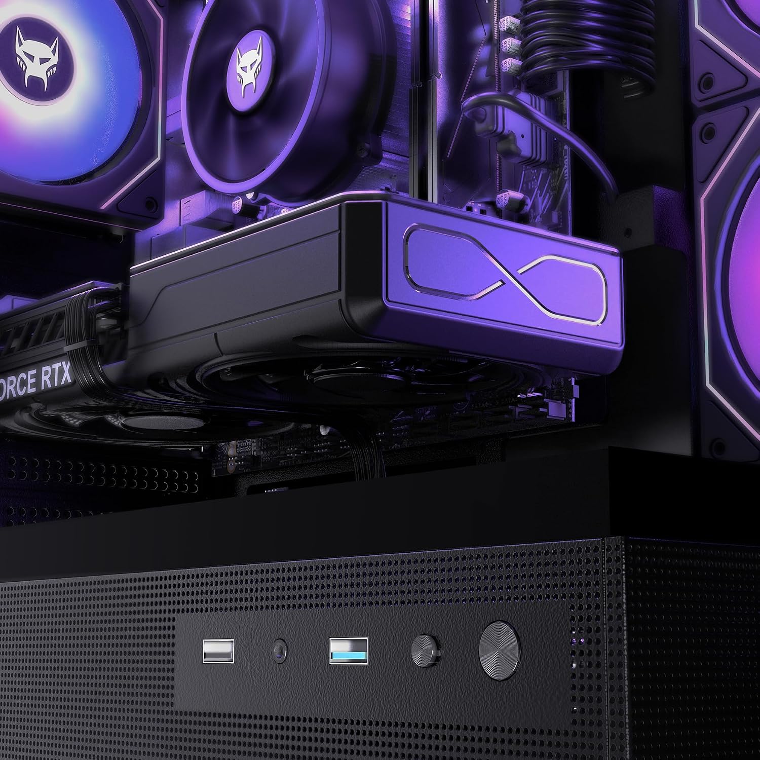 BEASTCOM Q5 Pro Gaming PC | AMD Ryzen 5 4500 6X 3,60GHz 12 Threads | RTX 3050 6GB | 16GB RAM | 1TB NVMe SSD | HDMI | WiFi 5