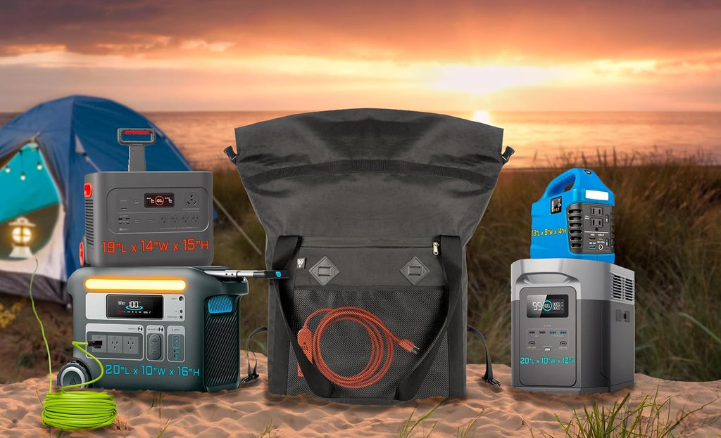 Xtreme Sight Line ~ G CUBƎ 100 Faraday Bag for Medium to Large Generators and Electronics ~ Protects Against EMP/CME/EMF/RF ~ Diamond Form Farday Lined Interior ~ Coyote Brown