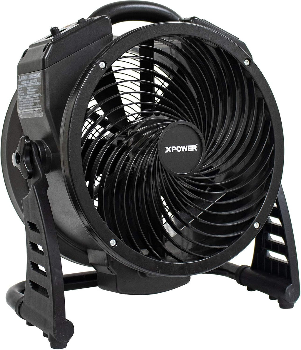 XPOWER M-25 Air Neutralizing Fan, Axial Air Mover w/Ozone Generator, O3 Machine, Commercial, High Capacity, Large Areas, Sanitization, Odor Removal