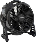 XPOWER M-25 Air Neutralizing Fan, Axial Air Mover w/Ozone Generator, O3 Machine, Commercial, High Capacity, Large Areas, Sanitization, Odor Removal