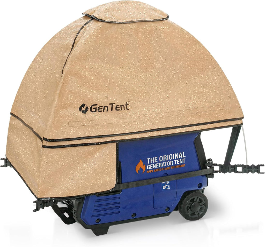 GenTent Inverter Running Cover – Generator Tent for Fully Encased Inverters (Tan, Original - Standard)