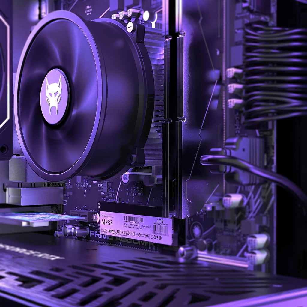 BEASTCOM Q5 Pro Gaming PC | AMD Ryzen 5 4500 6X 3,60GHz 12 Threads | RTX 3050 6GB | 16GB RAM | 1TB NVMe SSD | HDMI | WiFi 5
