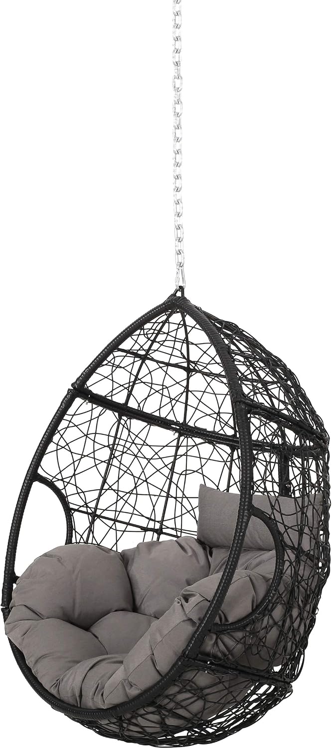 Christopher Knight Home Hammock/Swing, Black + Gray