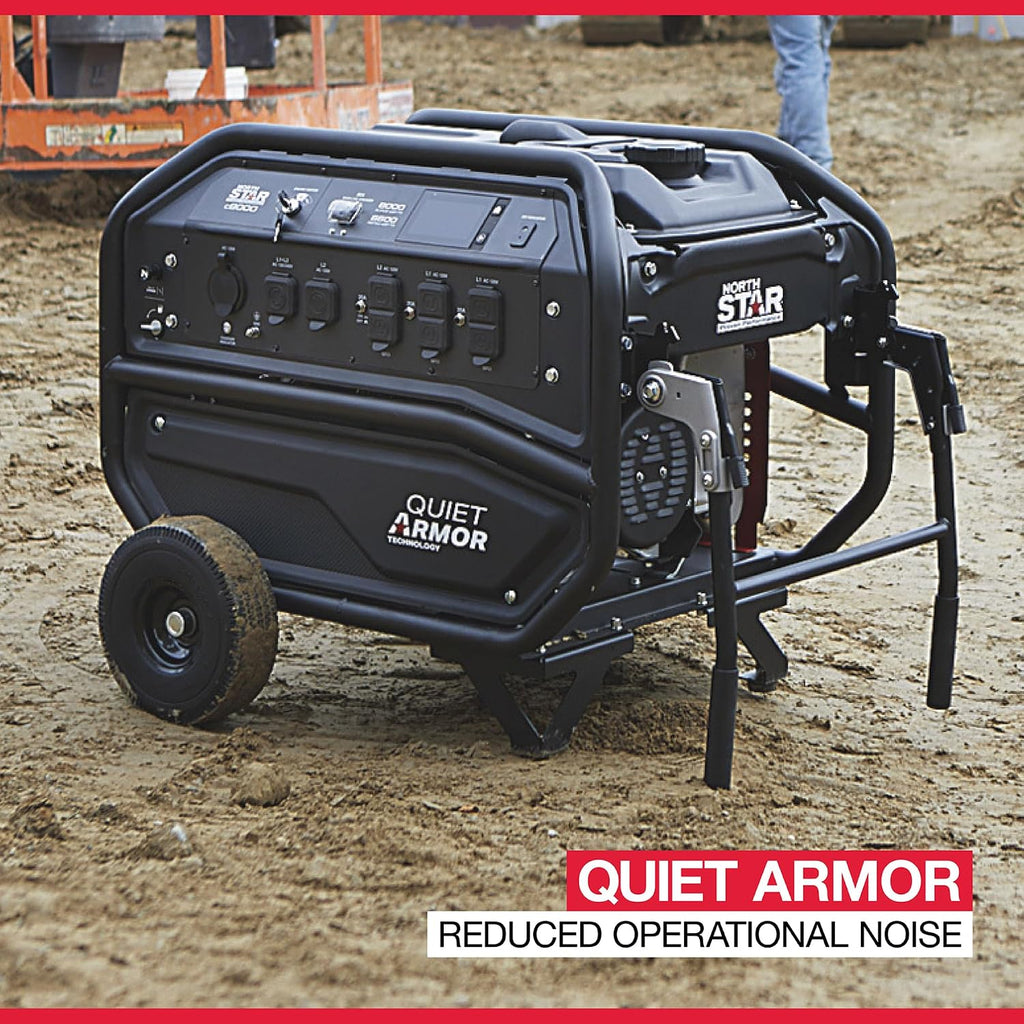 NorthStar e18000s Commercial-Grade EFI Portable Generator with Electric Start, 18,000 Surge Watts, 15,000 Rated Watts, Model# 1654407