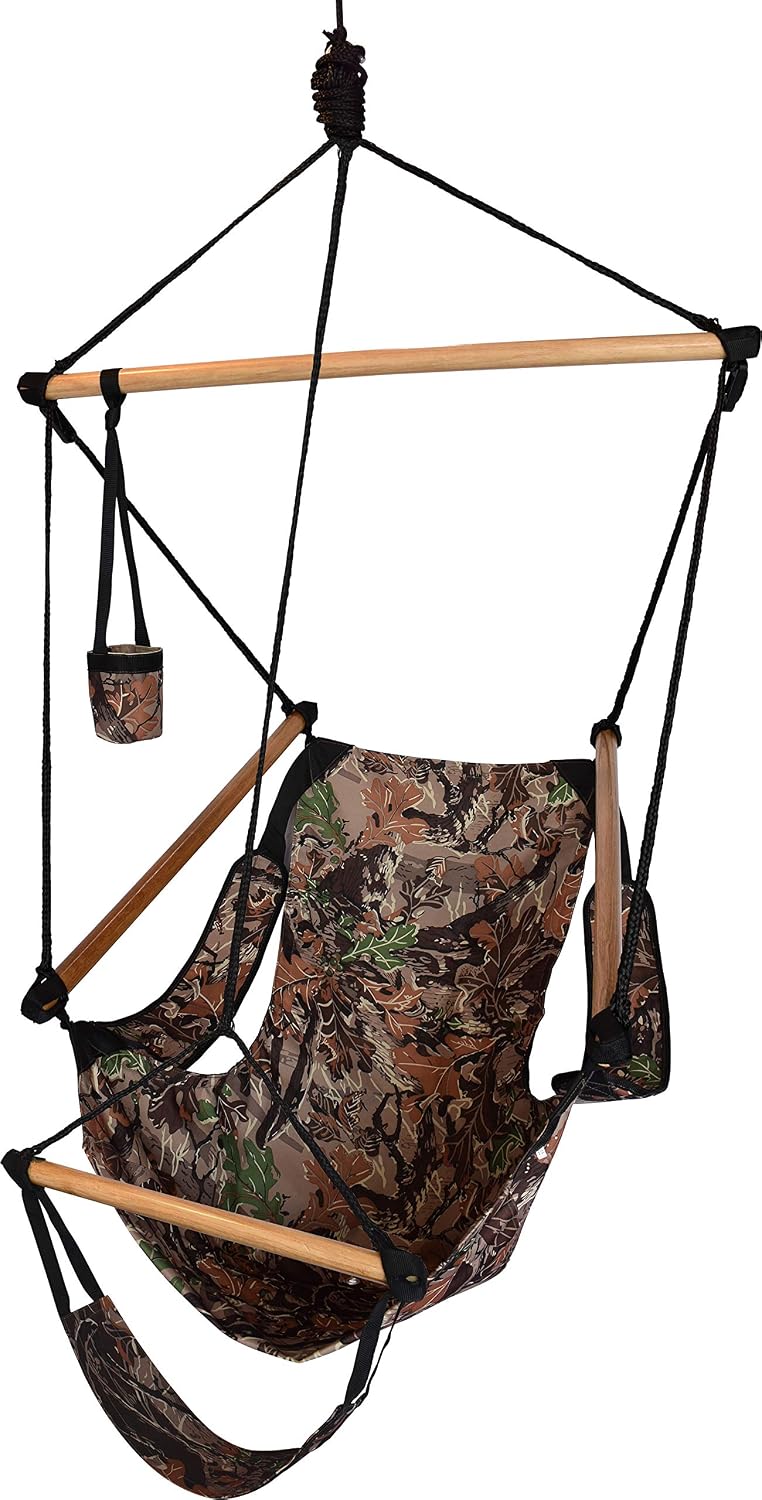 Trailer Hitch Stand and Cradle Chairs Combo (Camoflauge)