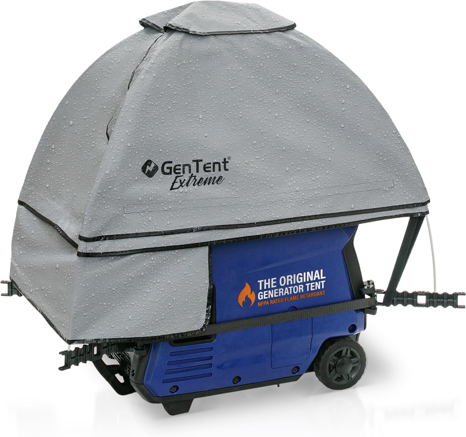 GenTent Inverter Running Cover – Generator Tent for Fully Encased Inverters (Gray, Original - Extreme)
