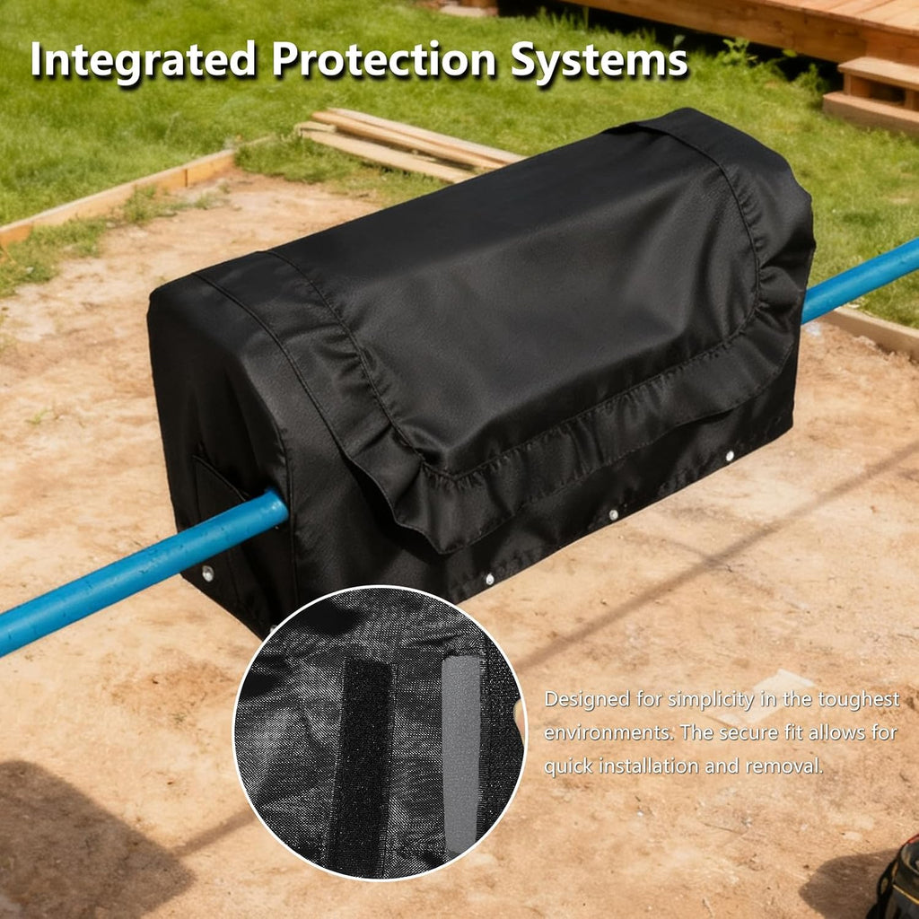 Center Consoles Cover for Genie Boom Lift Control Box, Universal Protective Cover for All Fuel Driven RT Genie Boom Lift Models, Double Layer Thickened Waterproof with Plush Lining