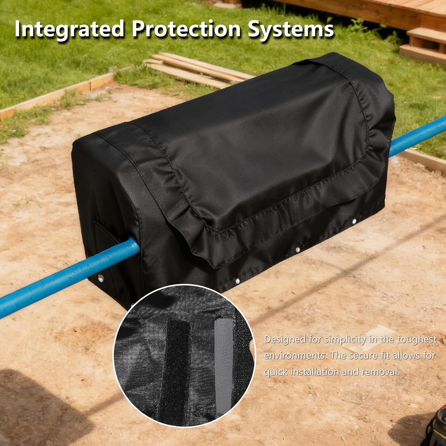 Center Consoles Cover for Genie Boom Lift Control Box, Universal Protective Cover for All Fuel Driven RT Genie Boom Lift Models, Double Layer Thickened Waterproof with Plush Lining