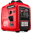 3450-Watt Portable Inverter Generator for Camping & RV, 1.6 Gallon Gas Tank for 8.3 Hours Use, 120V Gas Powered Generator Ultra-Quiet Operation, EPA Compliant