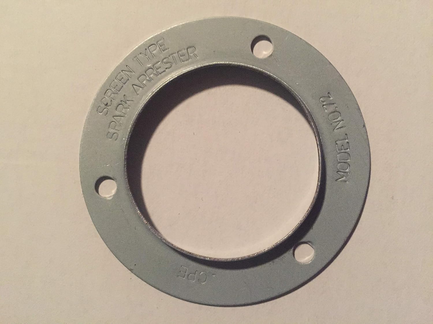 GenExhaust for Champion Generator 3-Hole Round #72 Cover Plate 1-1/2' Steel Exhaust Extension 2 Foot Length