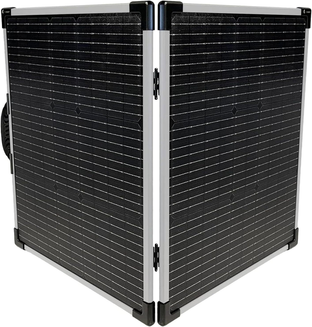 Lion Energy 100 Watt 24V Portable Solar Panel, Foldable Charger for RV, Camping, Generators, and Off-Grid Outdoor Power Needs