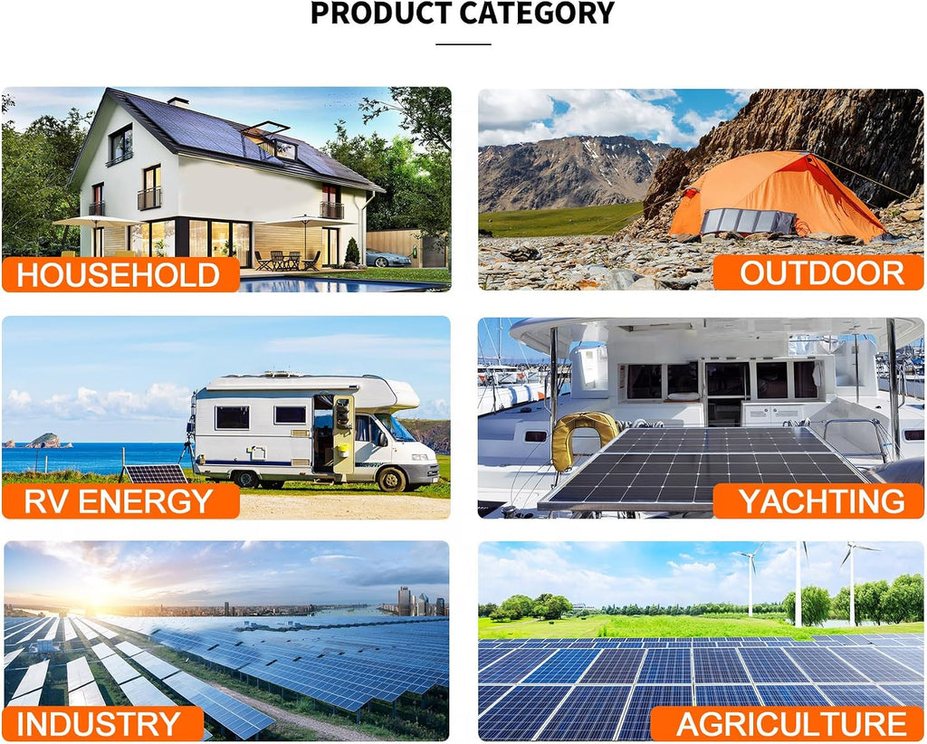 3600W Hybrid Solar Inverter with WiFi, 24V DC to 110V AC Pure Sine Wave, 120A MPPT Controller, Solar & Generator Input, for Home Backup RV Off-Grid