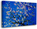 SpiritualHands Vincent Van Gogh Almond Blossom Blue Canvas Wall Art, The Starry Night, Large Framed, Ready to Hang