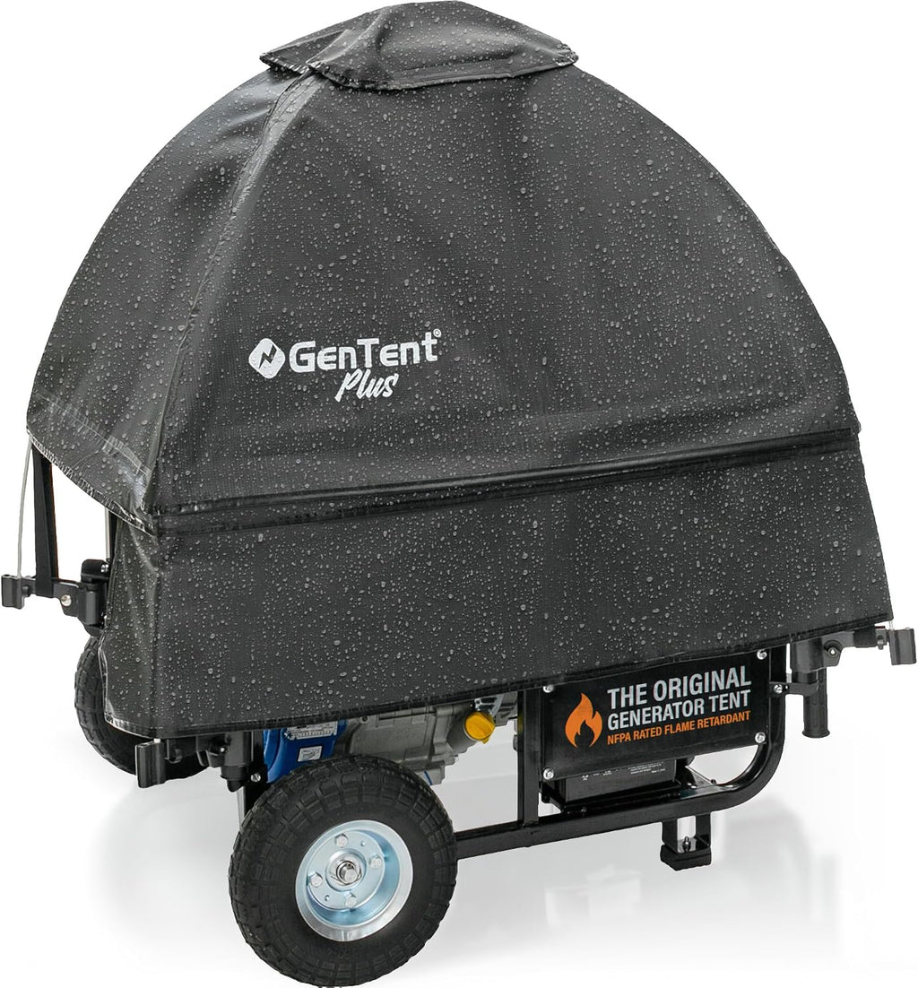 GenTent Open Frame Running Cover - Universal Adapter Kit Generator Tent (Onyx, Original - Plus)