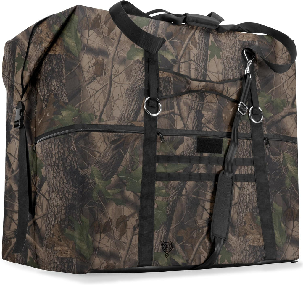 Xtreme Sight Line ~ G CUBƎ 450 Faraday Bag for Large Generators and Electronics ~ Protects Against EMP/CME/EMF/RF ~ Diamond Form Farday Lined Interior ~ Backwoods Camo