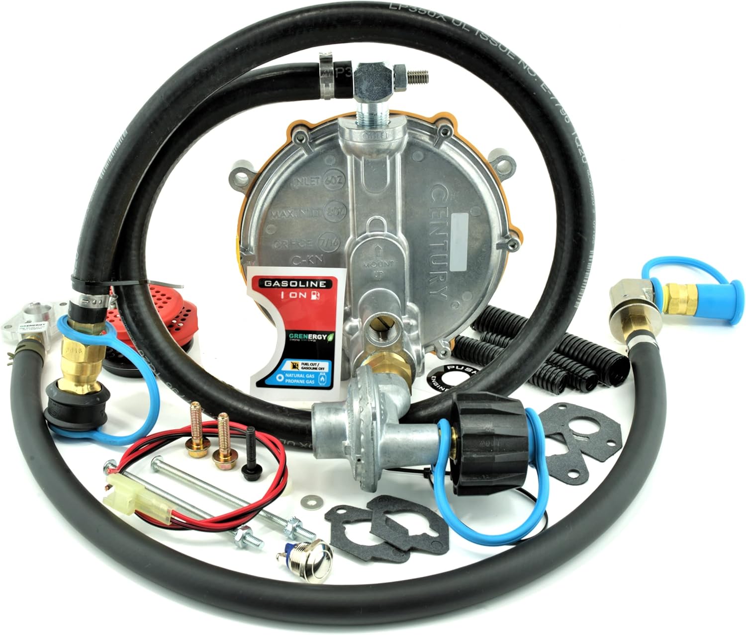 EU2000i Propane, Natural Gas & Gasoline Tri Fuel Conversion Kit for Honda Generator Inverter LPG CNG