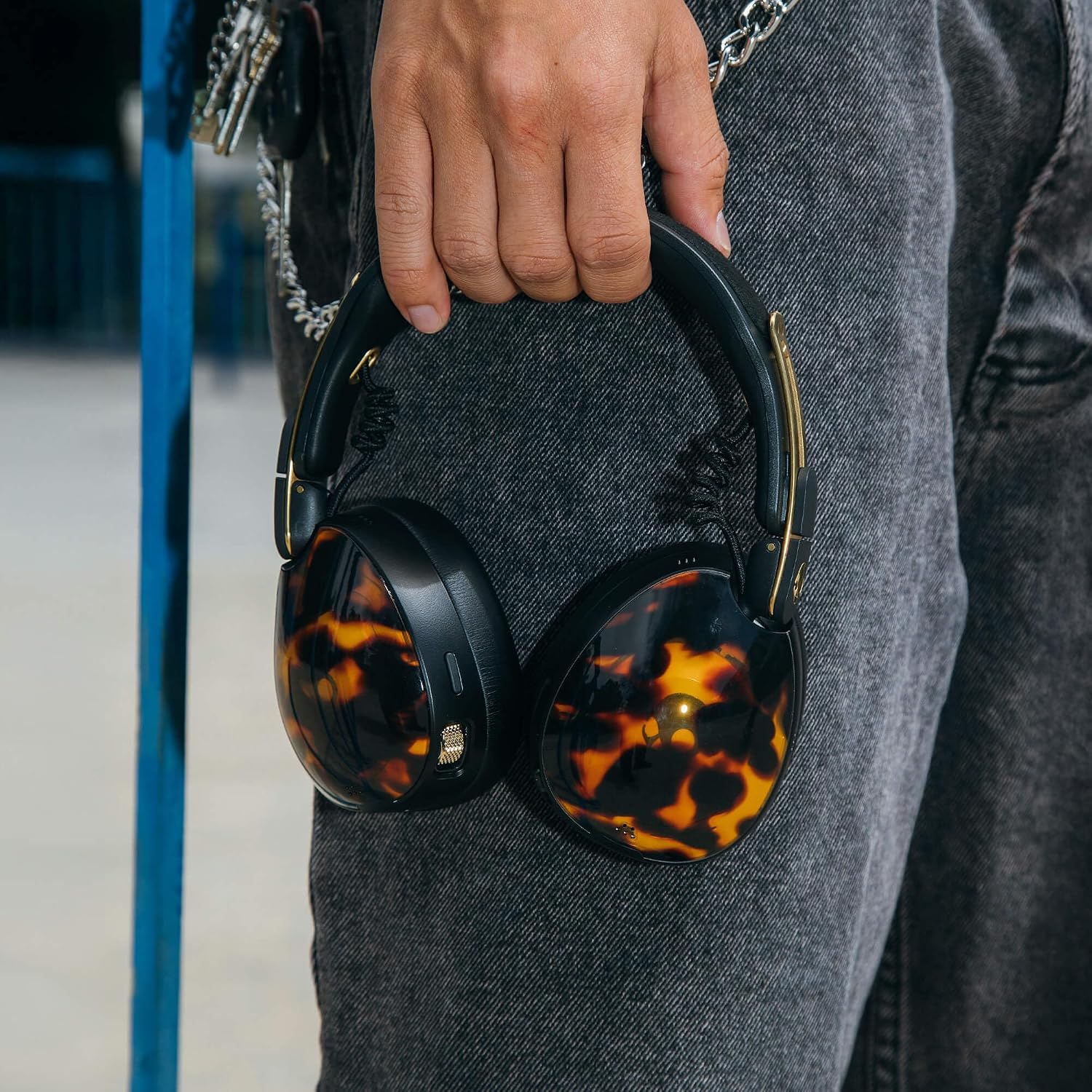 Skullcandy Aviator 900 ANC Wireless Over-Ear Bluetooth Headphones, THX Spatial Audio with Head Tracking, Adaptive Noise Cancelling, Up to 60 Hours Battery, Microphone for iPhone Android - Tortoise