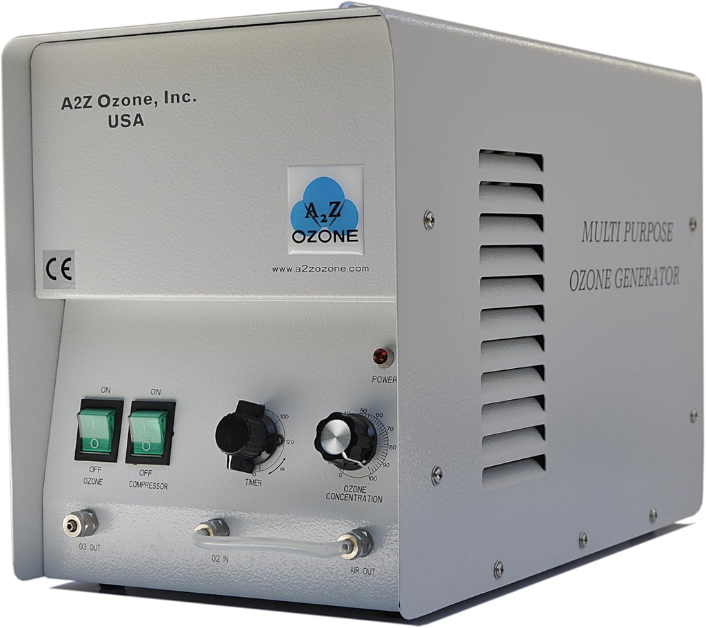 MP 8000 Ozone Generator Suitable for Ponds, Wells, up to 8000mg/hr with Optional Oxygen Hook-up, Light-Weight, Portable