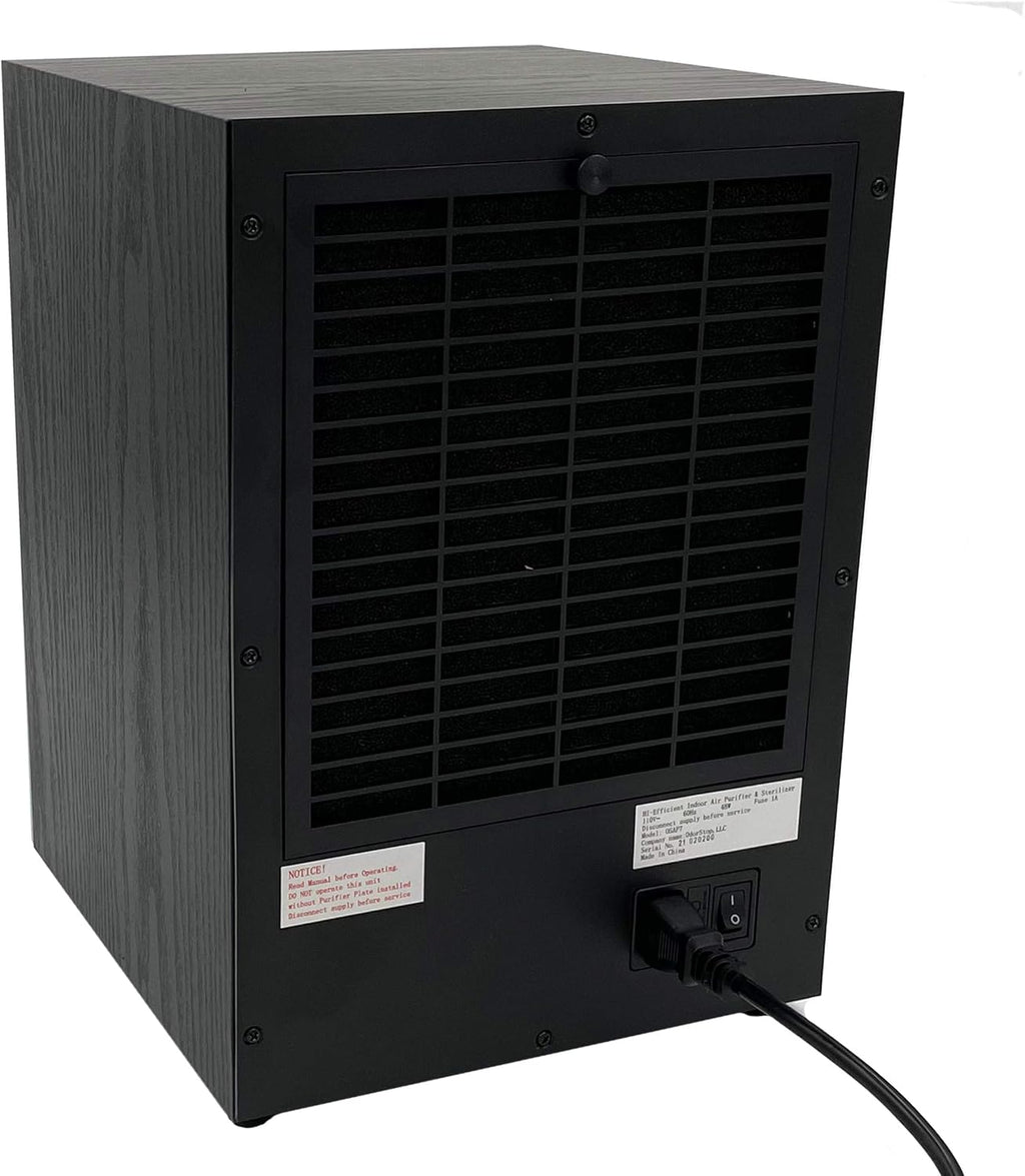 OdorStop OSAP7-7-in-1 HEPA Air Purifier/Ozone Generator with UV, Active Carbon, TiO2, Ionizer, 3 Ozone Plates and Remote Control