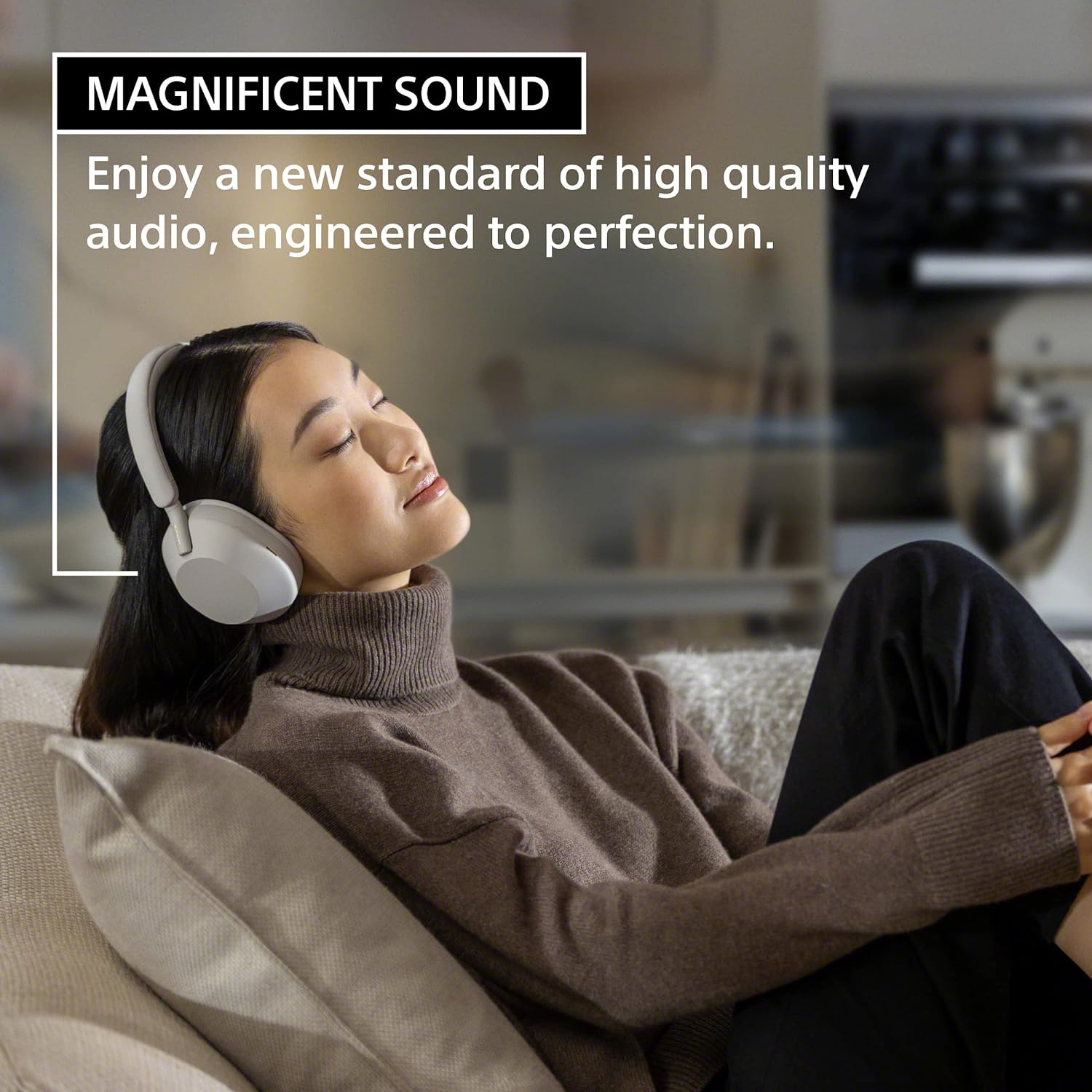 Sony WH-1000XM5 Premium Noise Canceling Headphones, Auto NC Optimizer, 30-Hour Battery, Alexa Voice Control, Black