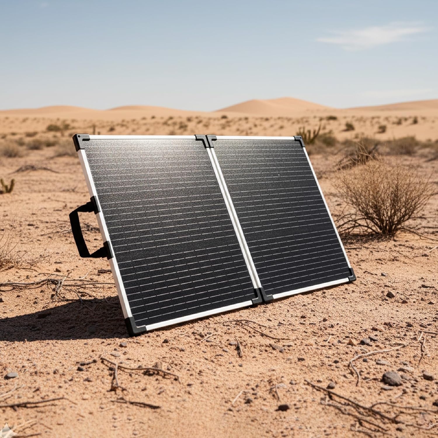 Lion Energy 100 Watt 24V Portable Solar Panel, Foldable Charger for RV, Camping, Generators, and Off-Grid Outdoor Power Needs