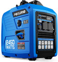 2450-Watt Inverter Generator for Home Use, 1.6Gallon Large Fuel Tank Up to 8.3 Hours Use, 120V Gas Powered Generator Super Quiet - EPA Compliant
