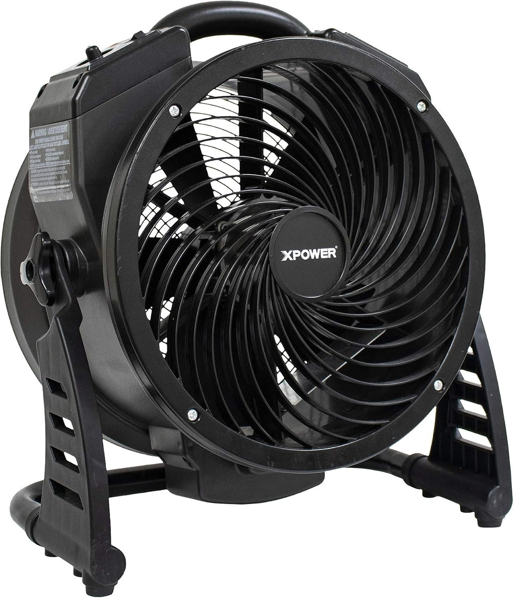 XPOWER M-27 Air Neutralizing Fan, Axial Air Mover w/Ozone Generator, O3 Machine, Commercial, High Capacity, Large Areas, Sanitization, Odor Removal