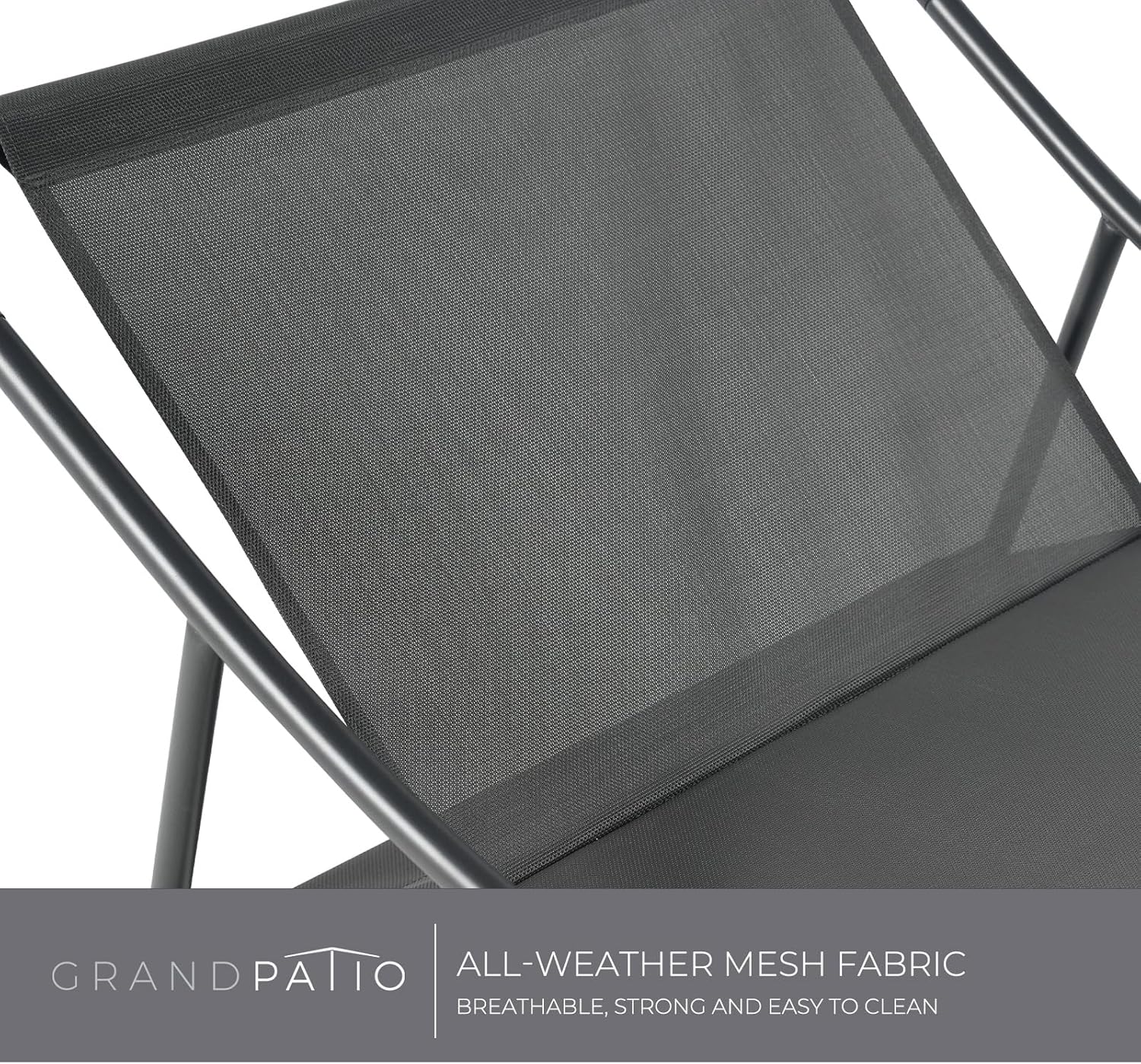 Grand patio Rocking Chair Indoor and Outdoor, Metal Patio Lounge Rocking Chair with Thick Cushion, Comfy Modern Rocker for Living Room Porch Backyard