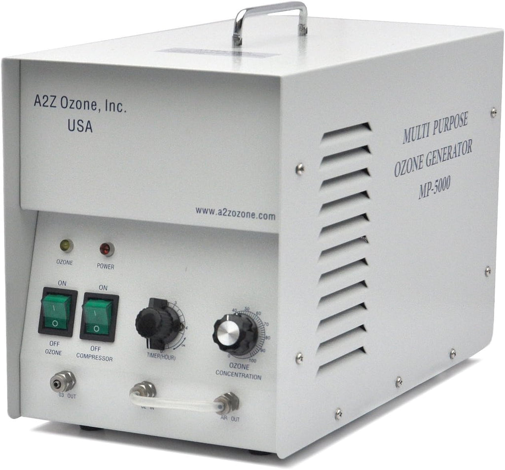 MP - 5000 Ozone Generator, Adjustable Timer, Ozonator treatment, for Water Use with optional oxygen hookup, up to 5000mg/hr,
