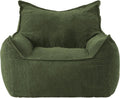 EBENCHICO Giant Bean Bag Chair Sofa for Adults Teens, Comfy Corduroy Large Bean Bag Chairs with Armrests for Bedroom Living Room, Adult BeanBag Lazy Sofa Couch Chairs with Filler Included