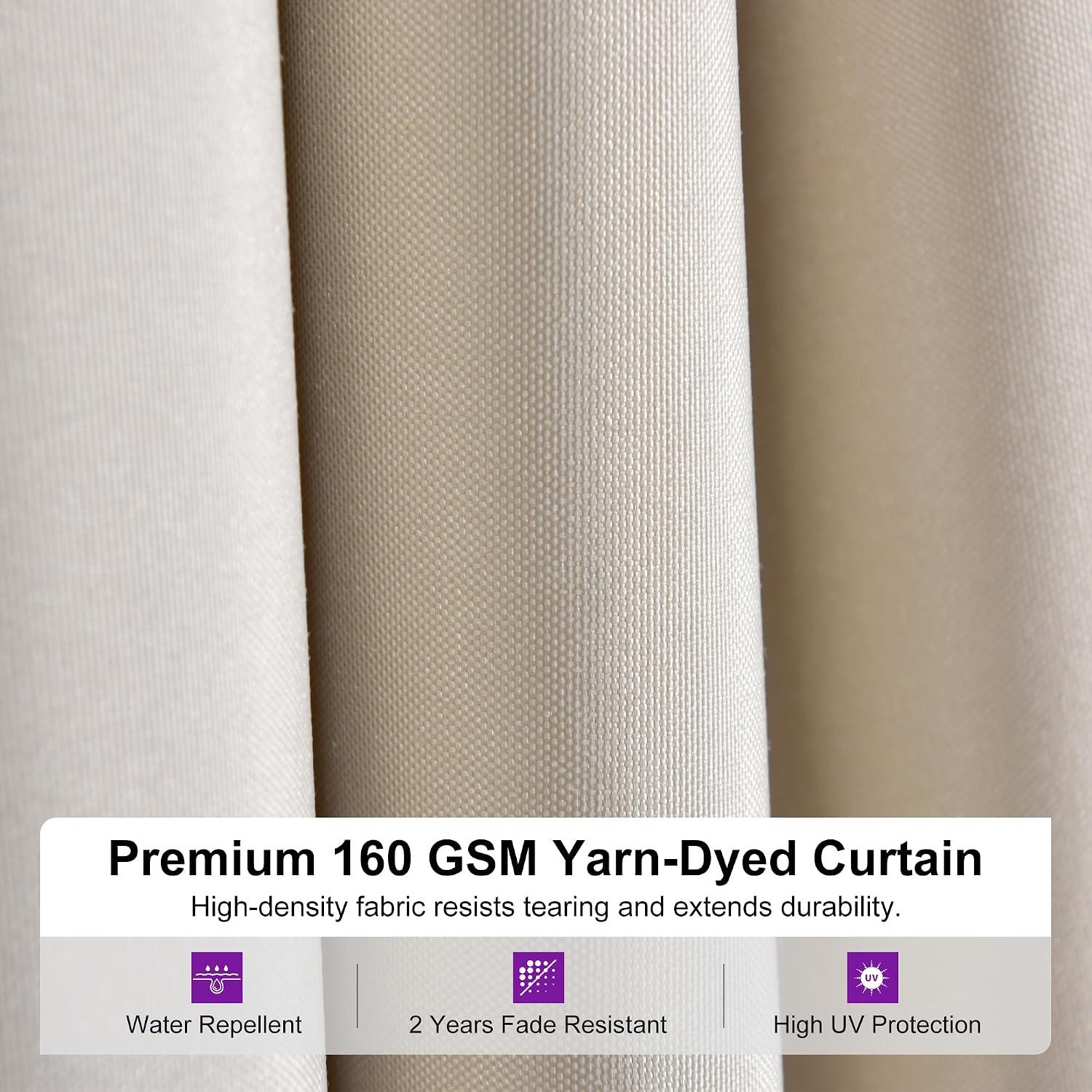 PURPLE LEAF 10' x 12' Outdoor Hardtop Gazebo with 7 Pieces Outdoor Dining Set, Champagne Aluminum Gazebo with Galvanized Steel Double Roof, Curtains and Netting for Patio Lawn and Garden