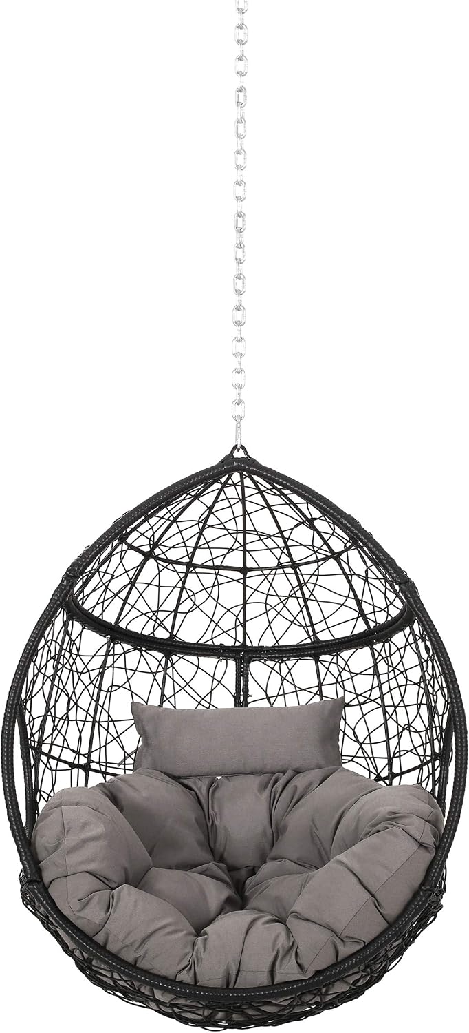 Christopher Knight Home Hammock/Swing, Black + Gray