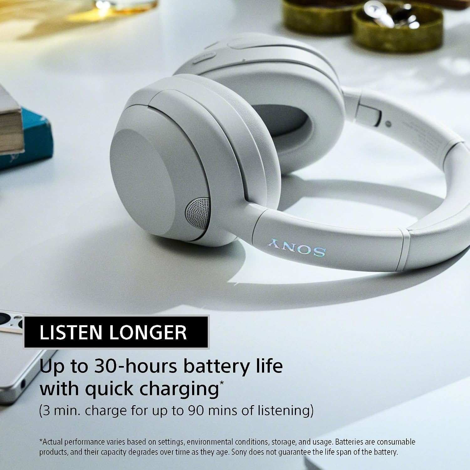 Sony ULT WEAR Over-Ear Noise Canceling Bluetooth Headphones with Alexa Built-in, Comfortable Design, 30-Hour Battery, Massive Bass, & Signature Noise Canceling Found in 1000X Series, Black