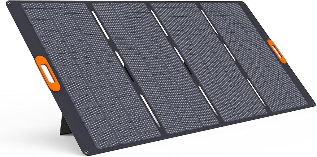 400W Foldable Portable Solar Panel for ALLWEI 1200W 2400W Power Station Solar Generator, IP67 Waterproof, with Adjustable Kickstand for RVs Camping Home and Blackouts