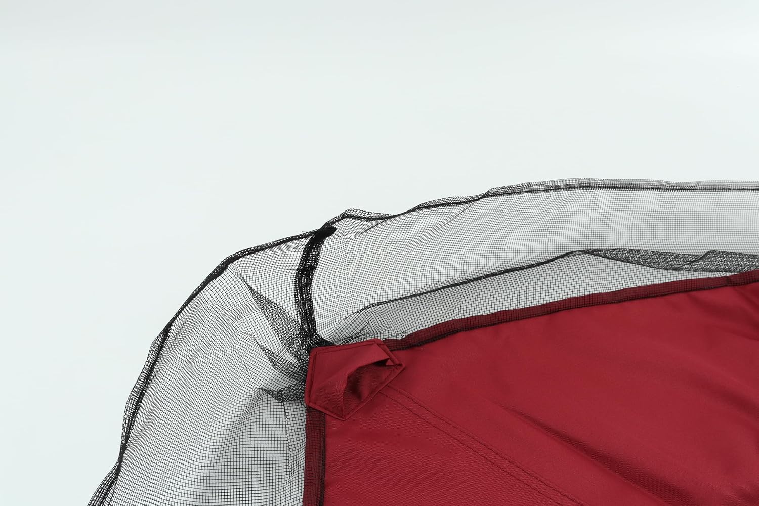 10x12 Ft Outdoor Patio Gazebo Replacement Canopy, Double Tiered Roof Top Cover, UV Protection & Waterproof Fabric, Fits 10x12 Gazebo Frame, Red (Frame Not Included)