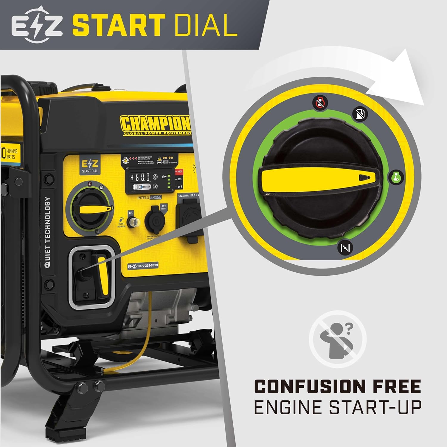 Champion Power Equipment 7250-Watt RV Ready Portable Open Frame Inverter Generator with Quiet Technology and CO Shield