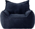 EBENCHICO Giant Bean Bag Chair Sofa for Adults Teens, Comfy Corduroy Large Bean Bag Chairs with Armrests for Bedroom Living Room, Adult BeanBag Lazy Sofa Couch Chairs with Filler Included