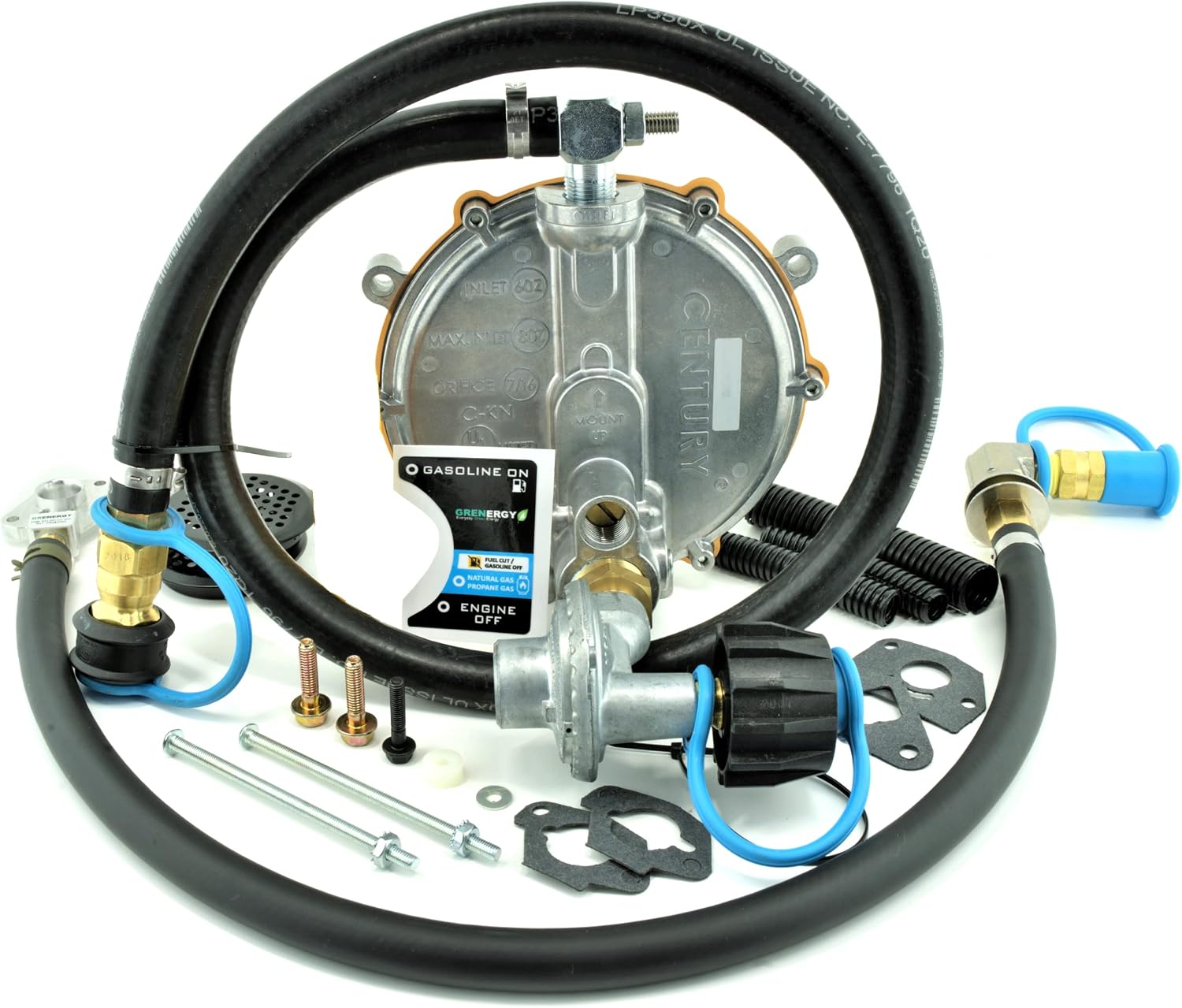 EU2200i Propane, Natural Gas & Gasoline Tri Fuel Conversion Kit for Honda Generator Inverter LPG CNG