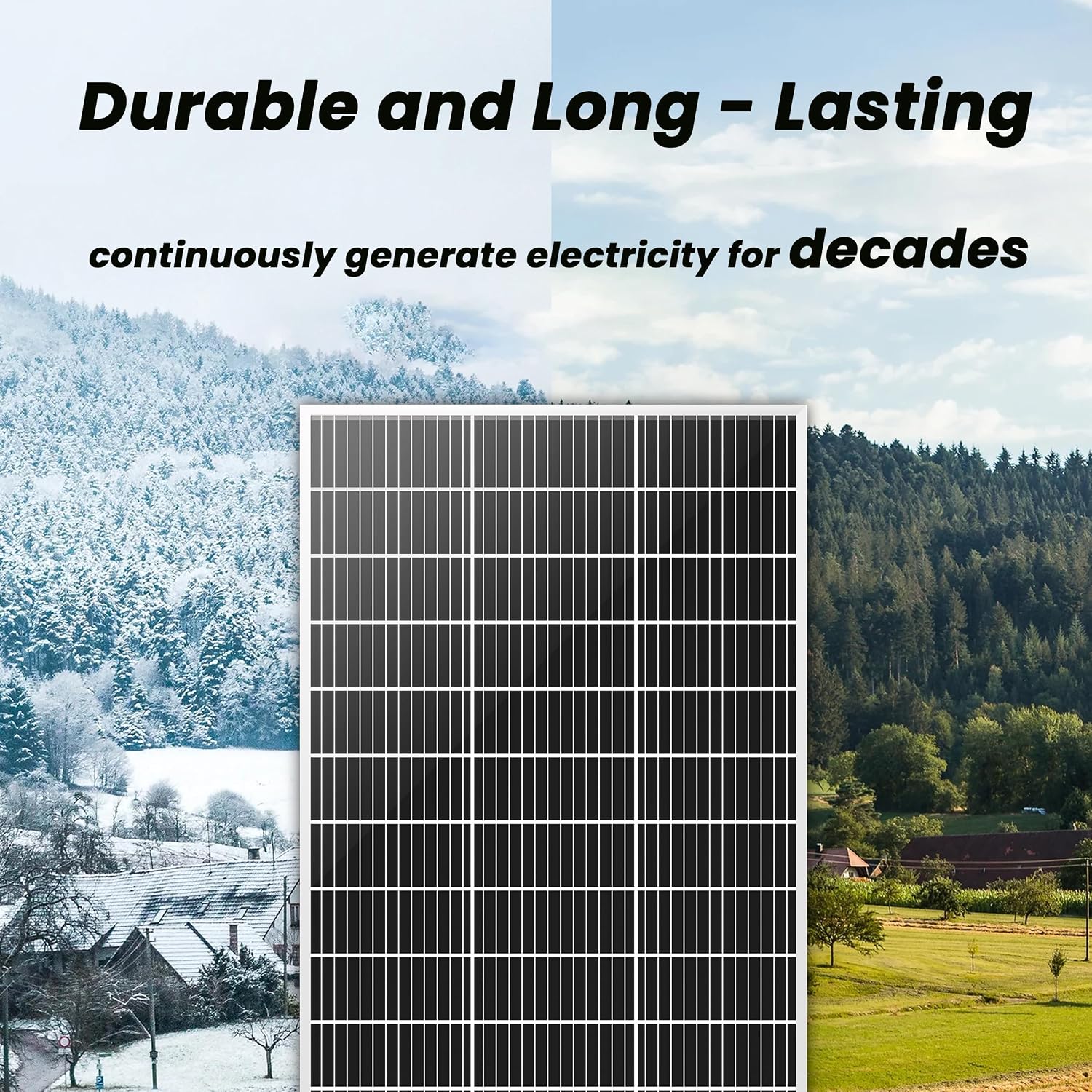 Nature's Generator Elite Gold - WE System:3600W Solar & Wind Powered Pure Sine Wave Off-Grid Nature's Generator Elite+2pcs 100W Solar Panel+Wind Turbine HKNGAUELW