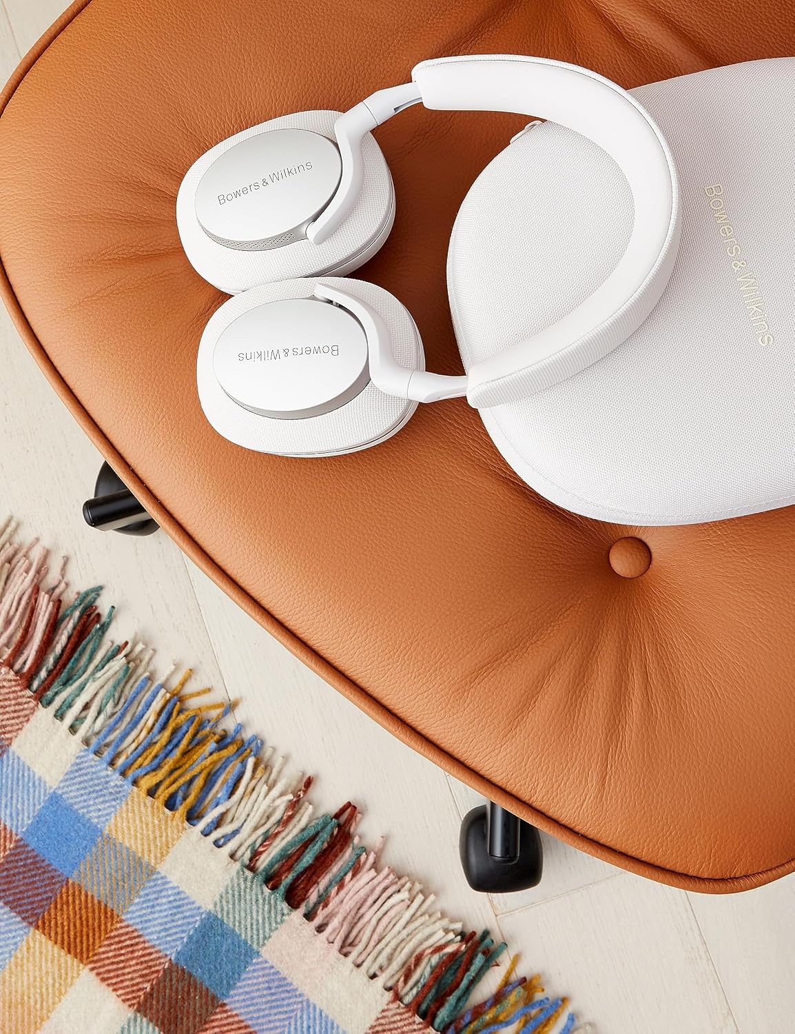 Bowers & Wilkins Px7 S2 Over-Ear Headphones - Advanced Noise Cancellation, Technical Fabrics, 30-Hour Battery Life, 15-Min Quick Charging, Grey