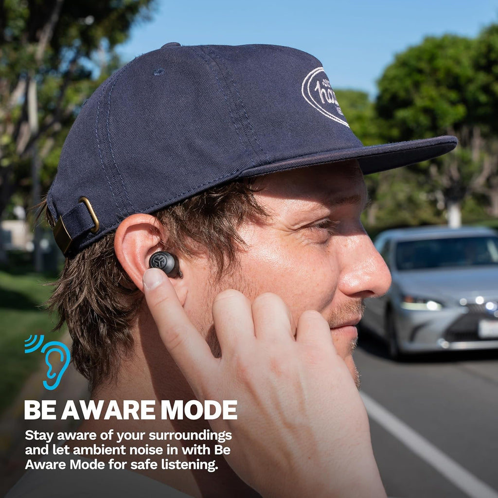 JLab JBuds Lux ANC Wireless Bluetooth Headphones & Audio Bundles, Hybrid Active Noise Cancelling, Premium Over-Ear Headset with Optional True Wireless Earbuds