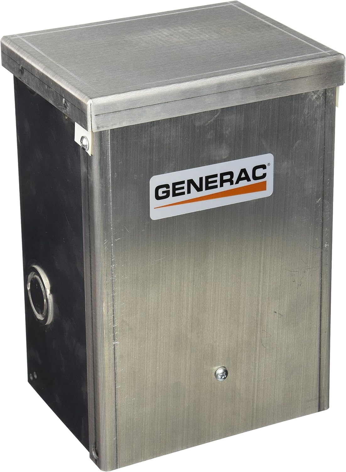 Generac 30-Amp Manual Generator Transfer Switch, 2-Circuit Outdoor Power Inlet for Portable Generators, 125/250V