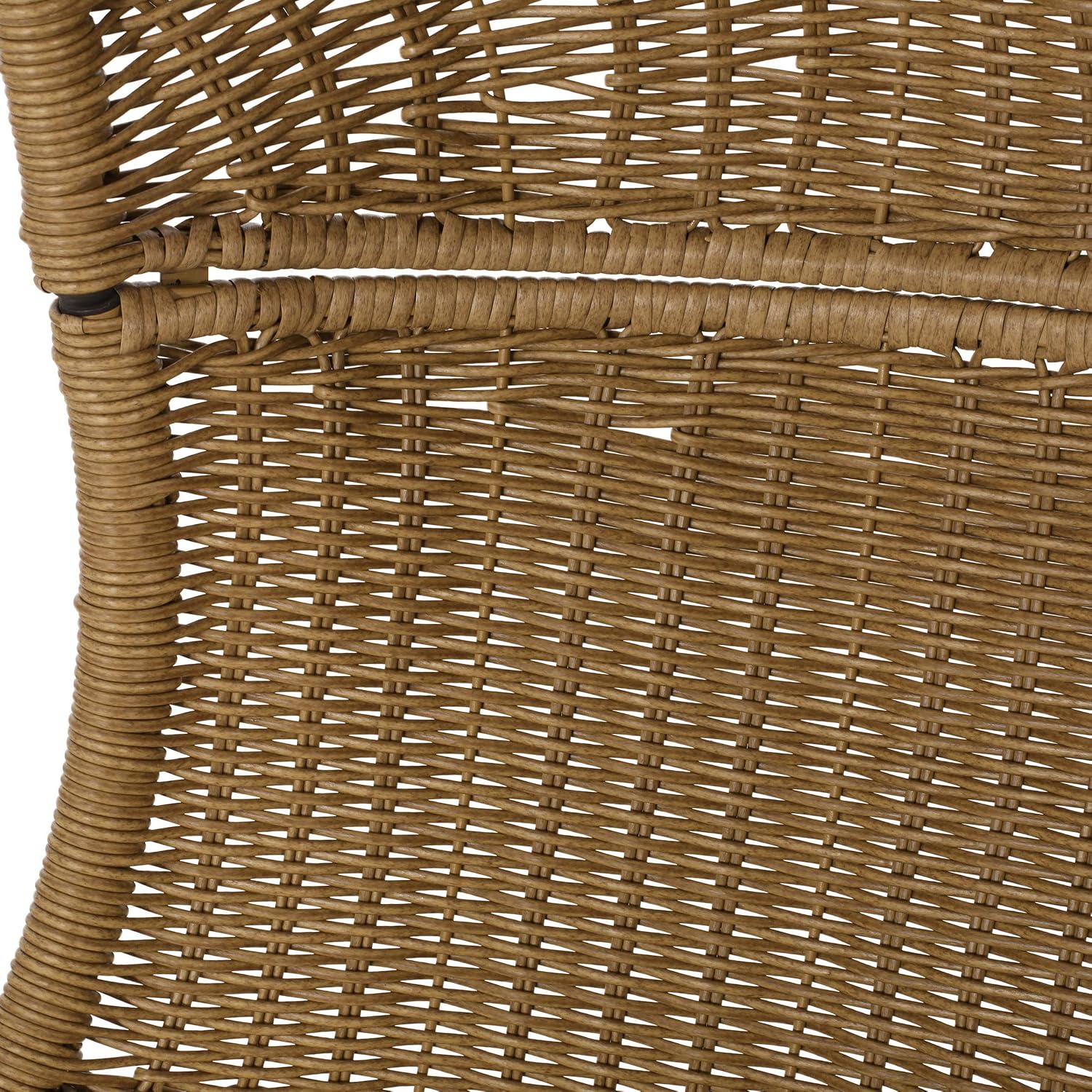 Christopher Knight Home Orville Outdoor Hanging Chair, Dark Gray + Light Brown