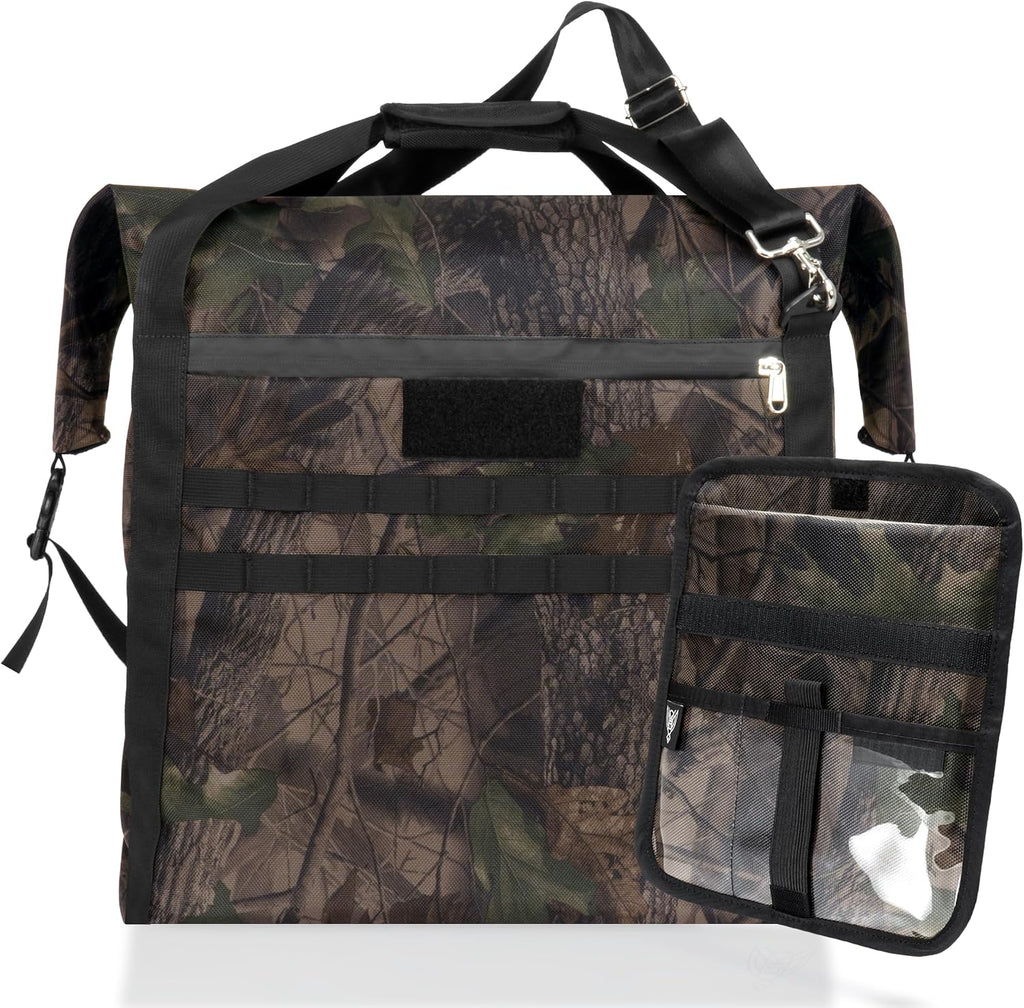 Xtreme Sight Line ~ G CUBƎ 50 Faraday Bag + LITE Faraday Bag Combo for Small to Medium Generators and Electronics ~ Protects Against EMP/CME/EMF/RF ~ Backwoods Camo Combo