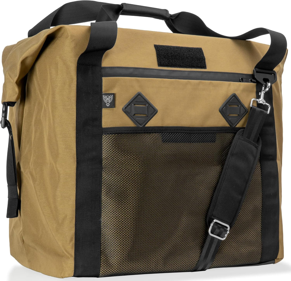 Xtreme Sight Line ~ G CUBƎ 100 Faraday Bag for Medium to Large Generators and Electronics ~ Protects Against EMP/CME/EMF/RF ~ Diamond Form Farday Lined Interior ~ Coyote Brown