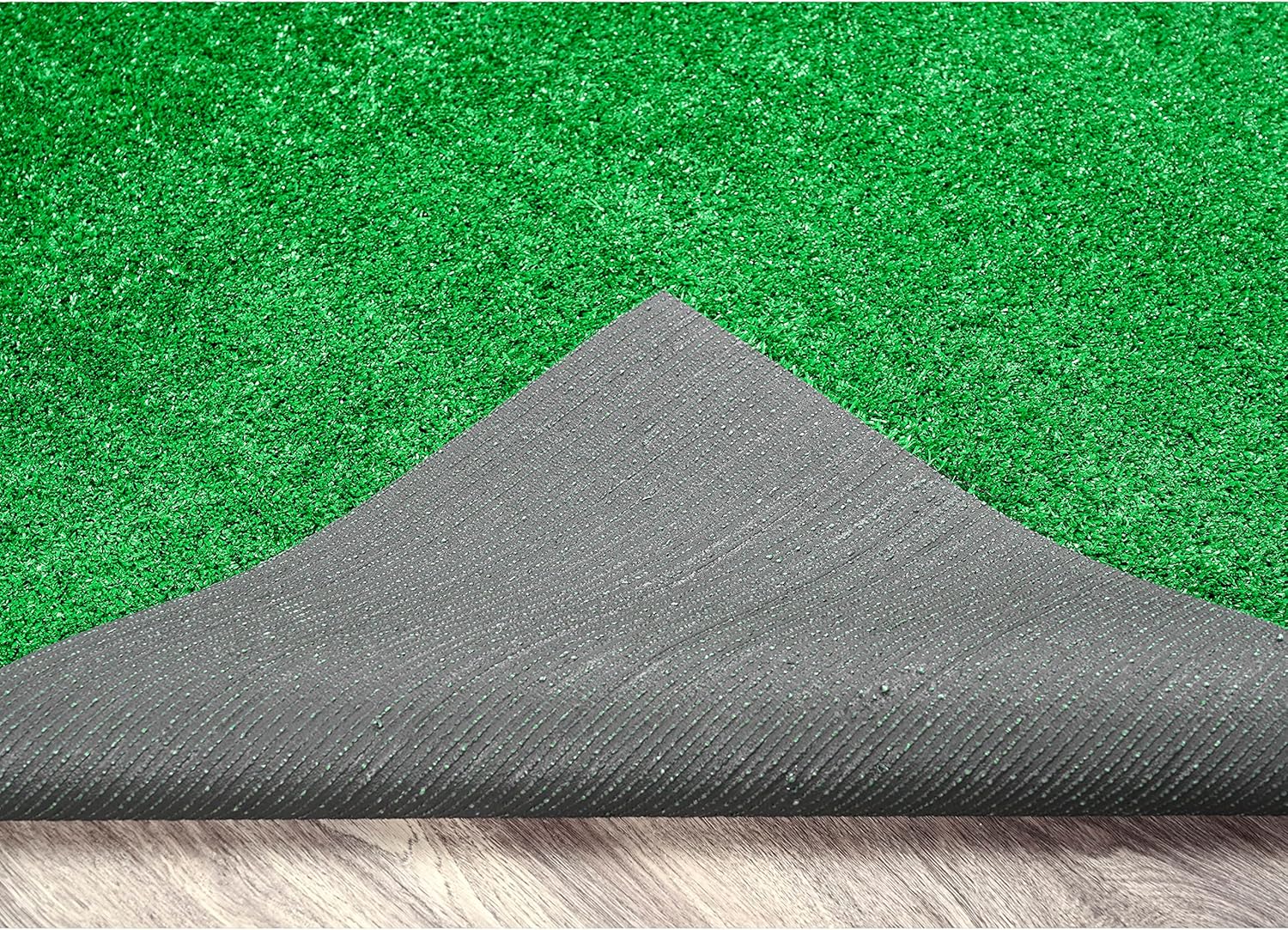 Garland Rug Artificial Grass 3 Ft. X 5 Ft. Large Indoor/Outdoor Area Rug Green -Lush Green, Durable, and Low-Maintenance for Patios, Lawns, and More